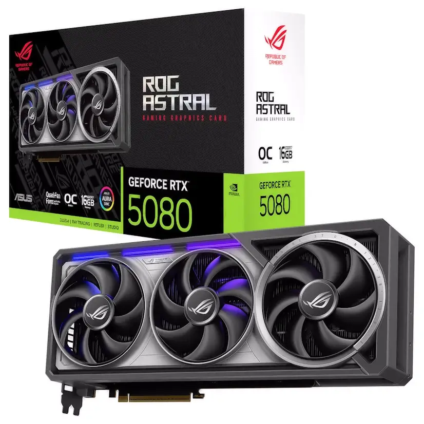 Informático Arganda del Rey - Montaje NVIDIA GEFORCE RTX 5080 Arganda del Rey